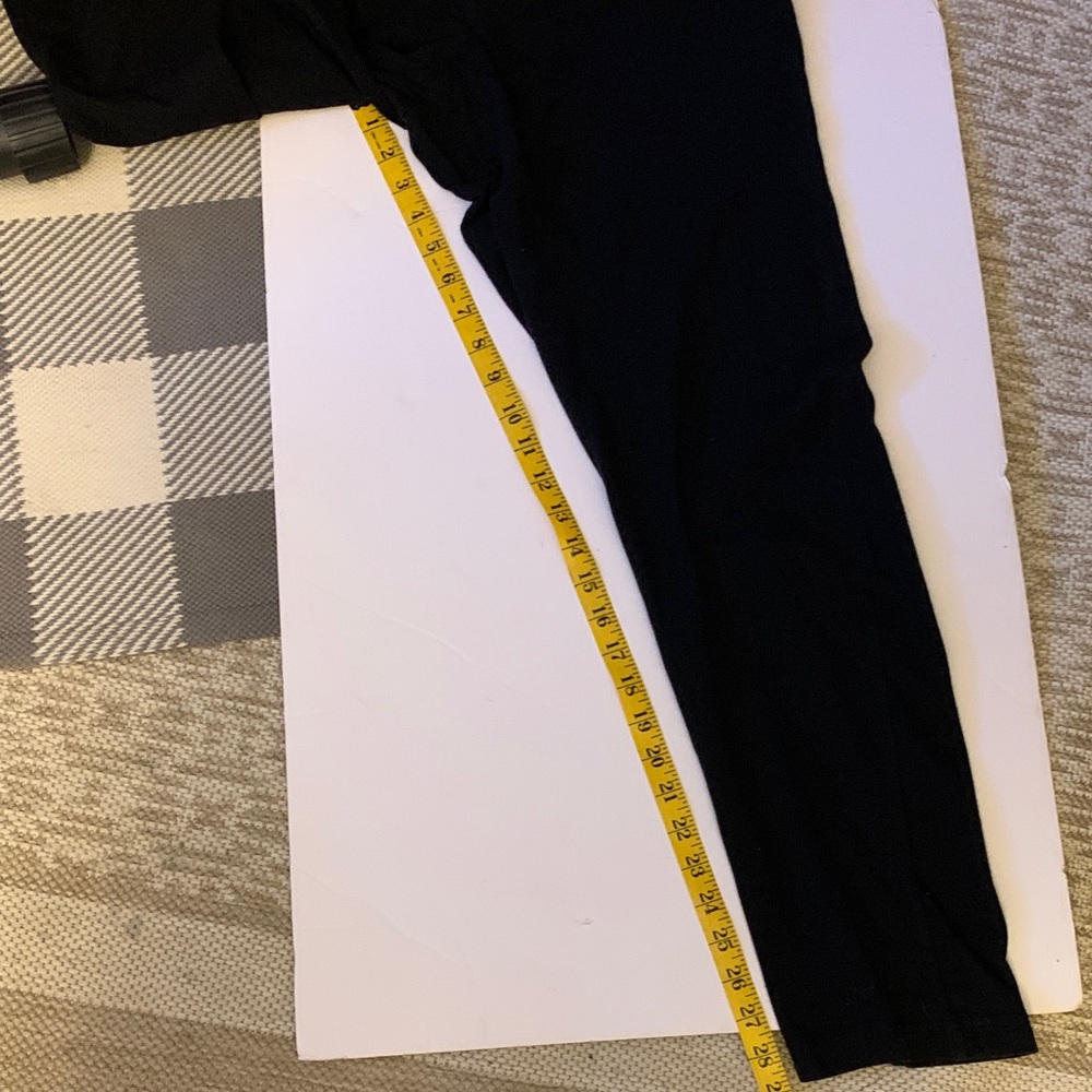 Jake & Co. - Black Joggers - High Rise- Athleisure Active Wear- woman's XL - Picture 8 of 9